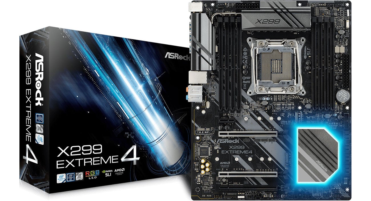 Płyta główna Socket 2066 ASRock X299 EXTREME 4 (PCI-E DDR4 USB 3.1 / M.2)